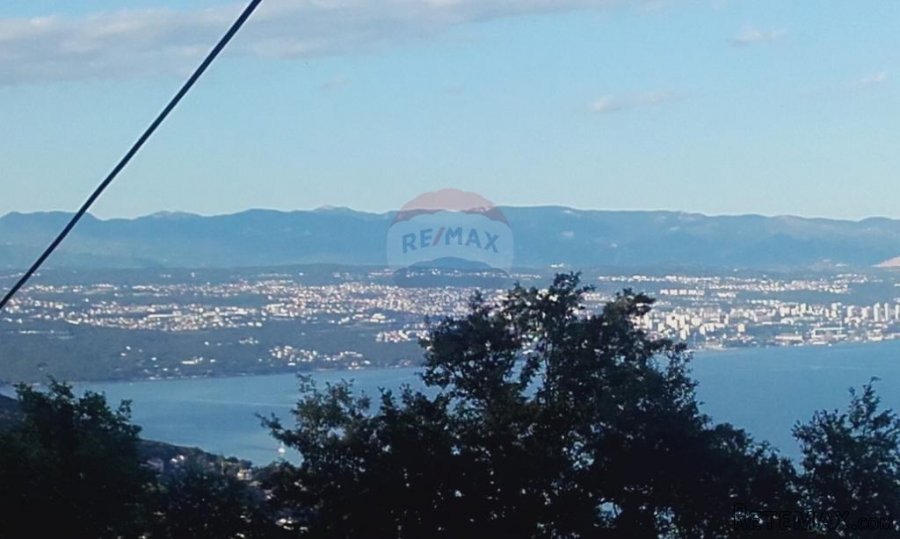 Lovran/Dobreć - Teren 1177m2 prekrasan pogled na cijeli Kvar - 3