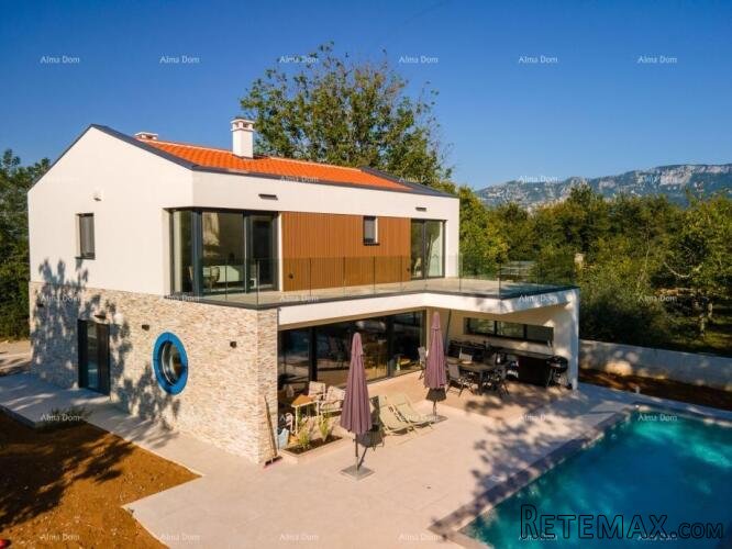 Moderna vila s bazenom, 218 m² – okolica Labina - 2