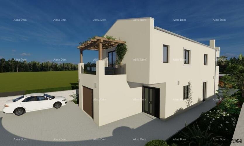 Prodaje se kuća sa bazenom,160 m2 neto, u fazi izgradnje.. - 2