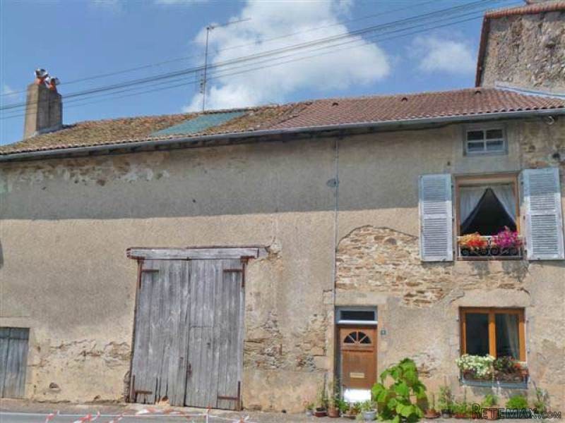 Stone House With Attached Barn In The..