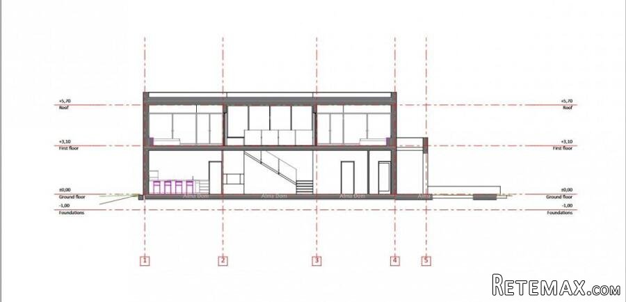Projekt za novogradnju vile u Medulinu! - 5