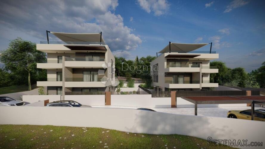 OPATIJA IKA-Dvoetažan stan u odličnoj novogradnji 350m do m