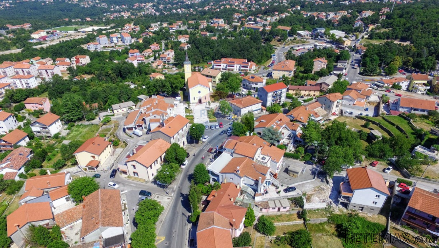 RIJEKA,VIŠKOVO- CENTAR, građevinsko zemljište za 6 stanova