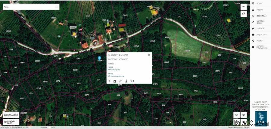 Na prodaju plac od 16.51ari Rajac-Cacak - 2