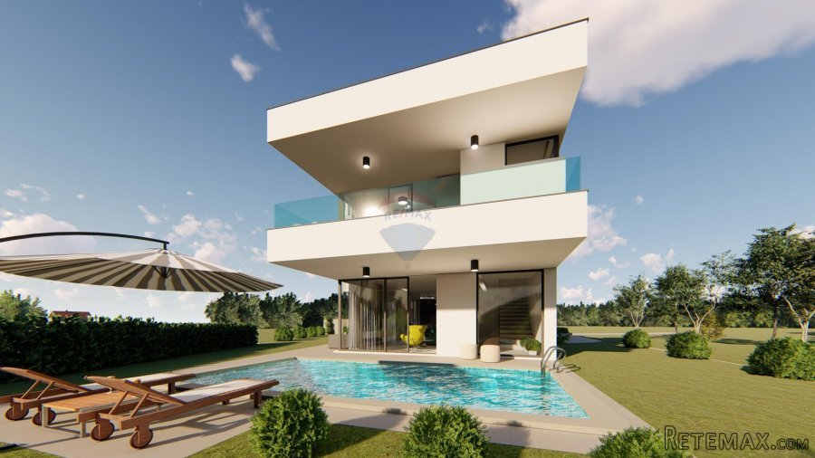 OTOK KRK-OMIŠALJ moderna villa sa bazenom na prodaju - 2