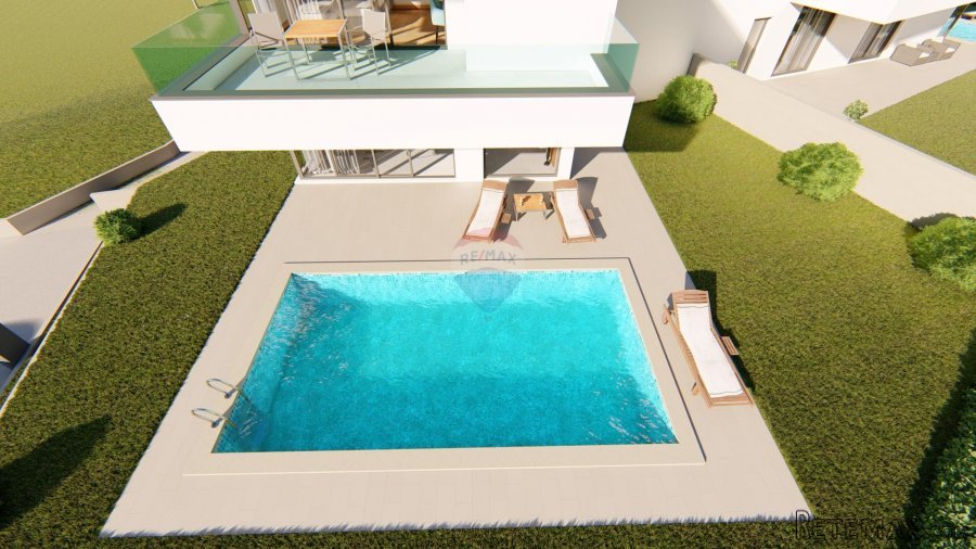 OTOK KRK-OMIŠALJ moderna villa sa bazenom na prodaju - 3