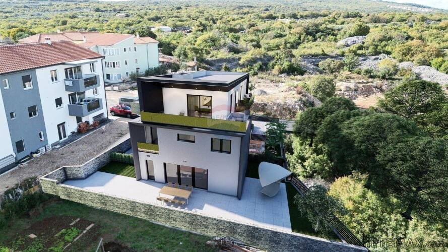 otok Krk - grad Krk prekrasan Penthouse sa prostranim terasa