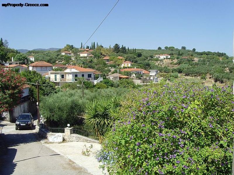 Building land with sea view in Kypseli..