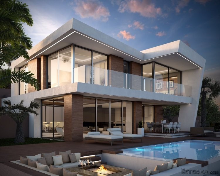Luxury modern design villa in..