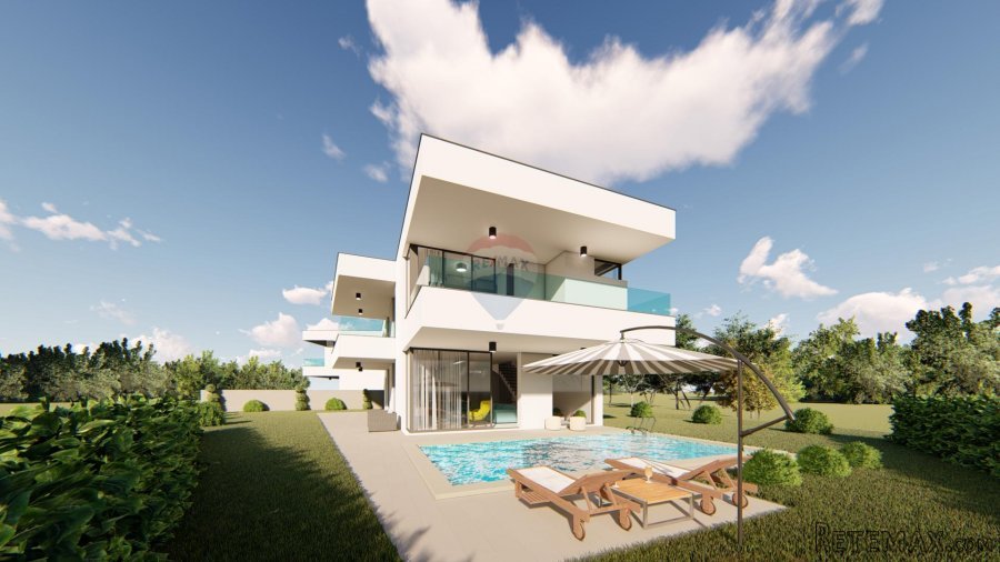 OTOK KRK-OMIŠALJ moderna villa sa bazenom na prodaju - 10