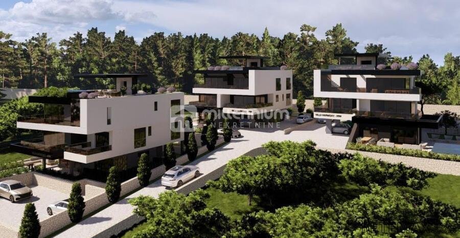 Otok Krk, Krk, novogradnja, 51.06m2 s balkonom i parkingom - 2
