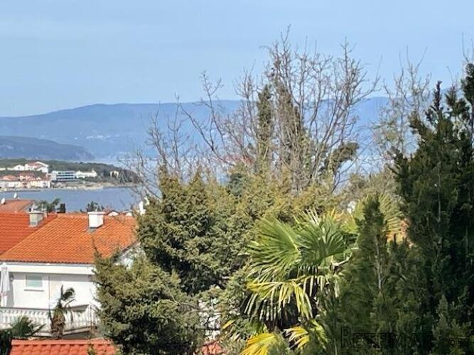 Otok Krk,Malinska,stan s pogledom na more,prizemlje,parking - 2