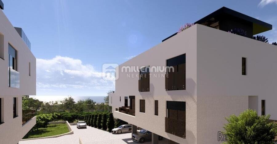 Otok Krk, Krk, novogradnja, 51.06m2 s balkonom i parkingom - 3