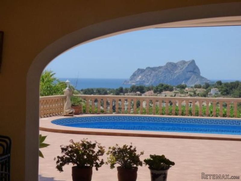 Luxury House With Sea Views In Benissa..