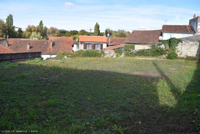 Small Building Plot In Ruffec Town..