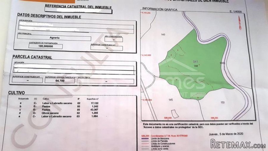 Large plot of Rustic land of 64.700m2 just 10 mins drive to.. - 12