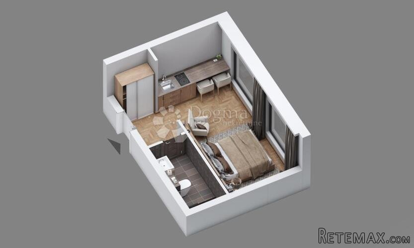 PROJEKT JAHORINA - zgrada B apartman 23 na 1. katu - 2