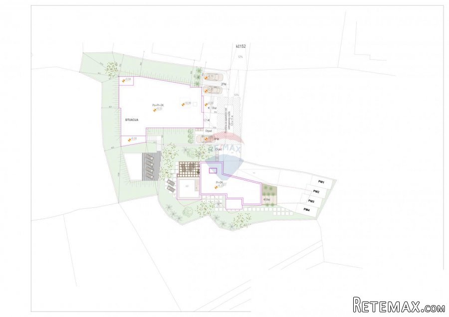 OPATIJA, POBRI- zemljište s idejnim projektom za stambenu zg - 4