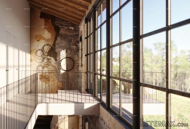Prodaja - istarska kamena kuća u fazi renovacije, Cerovlje! - 4