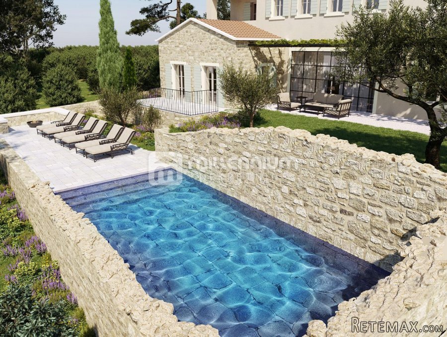 Istra, Brtonigla, exclusivna vila s kamenim bazenom - 2