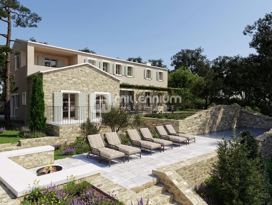 Istra, Brtonigla, exclusivna vila s kamenim bazenom - 3