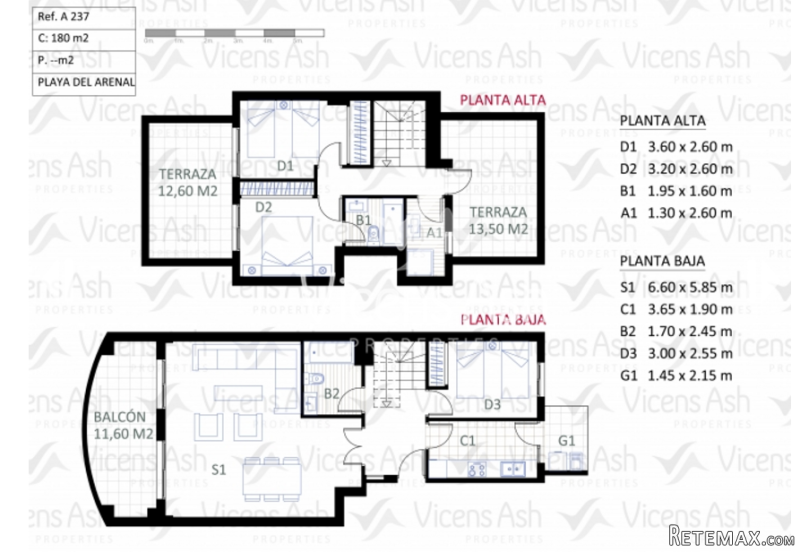 3 Bedroom Duplex in Javea