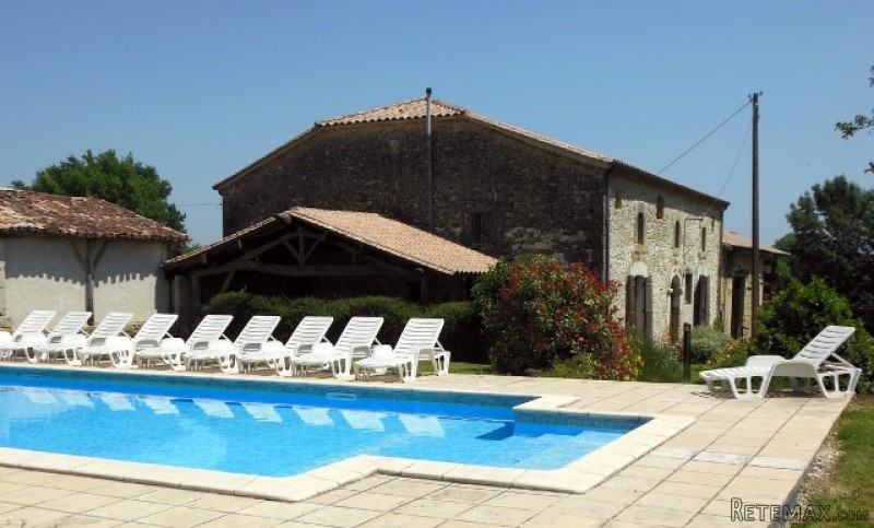A French Stone Built Property Oozing..