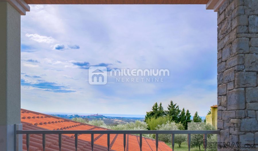 Istra, Momjan, novogradnja, vila s bazenom - 4