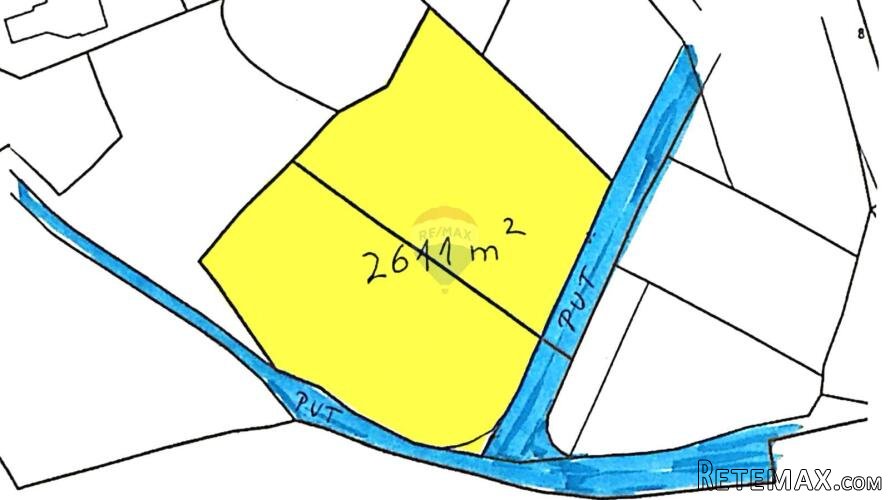 Viškovo, građevinski teren 2611m2