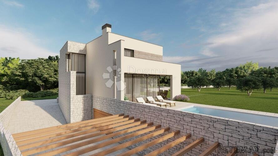 Umag, Materada, zemljište s dozvolom, 2700m2