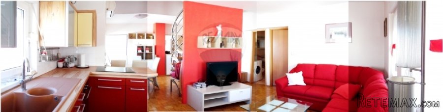 Premantura,dvoetažni apartman sa pogledom na more