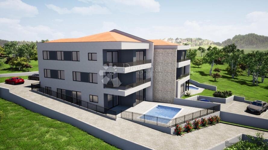 VRBNIK - GRAĐEVINSKO ZEMLJIŠTE S OTVORENIM POGLEDOM NA MORE - 2