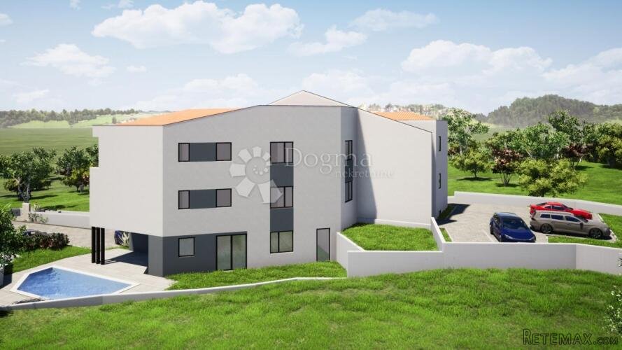 VRBNIK - GRAĐEVINSKO ZEMLJIŠTE S OTVORENIM POGLEDOM NA MORE - 6
