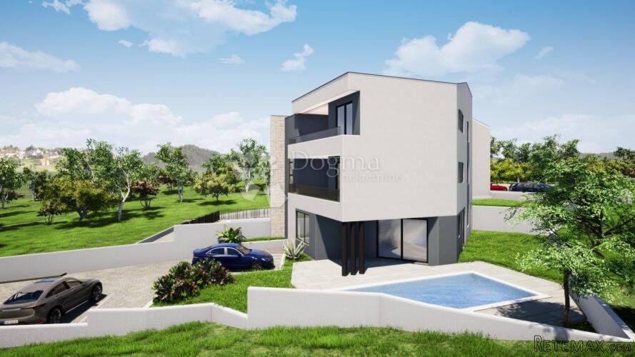 VRBNIK - GRAĐEVINSKO ZEMLJIŠTE S OTVORENIM POGLEDOM NA MORE - 8