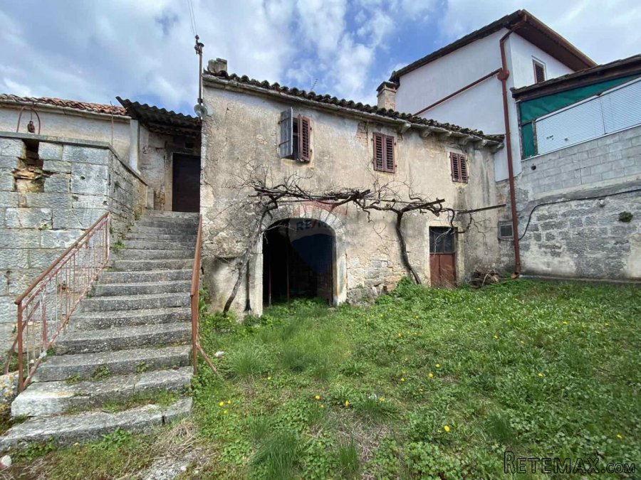 Istra, Sveti Petar u Šumi kamena kuća sa dvorištem - 6