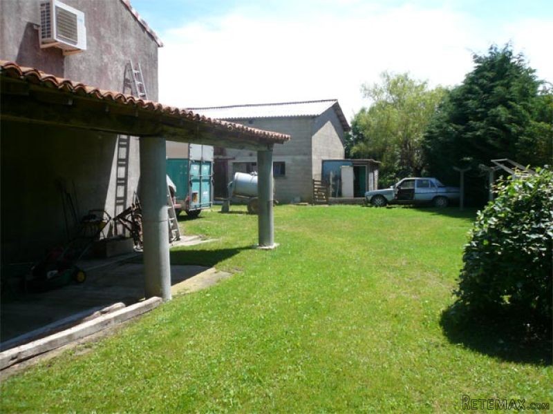 Country Stone House Set On Approx. 6.5.. - 2