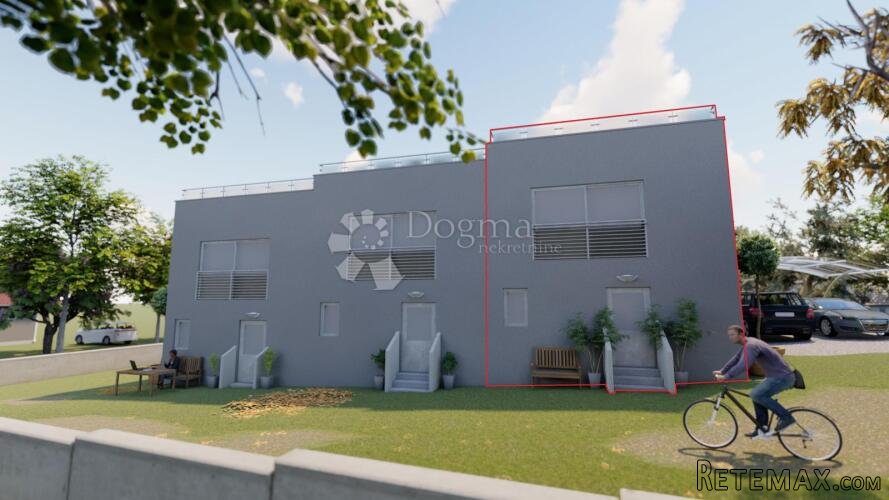 Umag okolica - atraktivna kuća u nizu s pogledom na more - 2