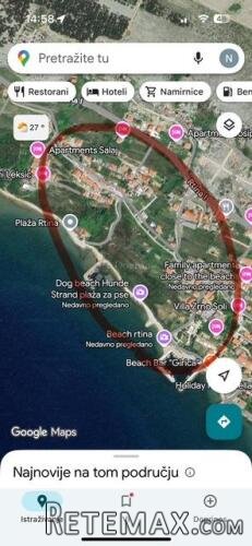 Građevinski teren do mora u mjestu Rtina/Ražanac - 3