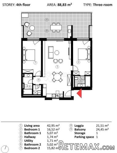 Luksuzni penthouse 600 metara do mora, Umag - 2