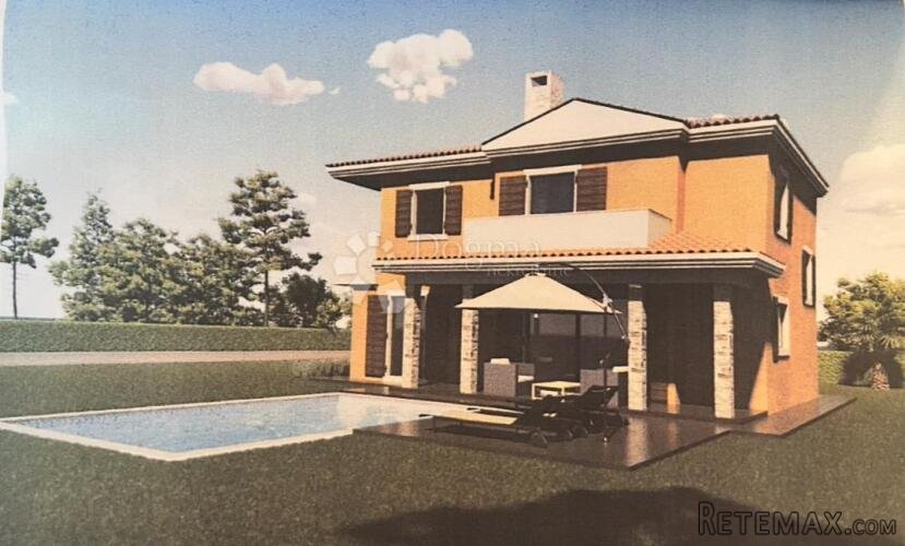VIŠNJAN OKOLICA, ZEMLJIŠTE SA PROJEKTOM ZA IZGRADNJU KUĆE SA