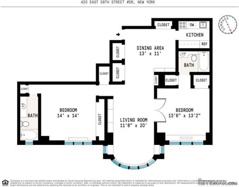 2 Bedrooms - Condo - New York State -.. - 2
