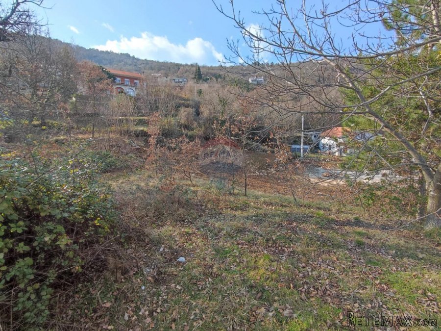 LOVRAN - Dobreć - građevinsko zemljište s dozvolom, 1417 m2 - 3