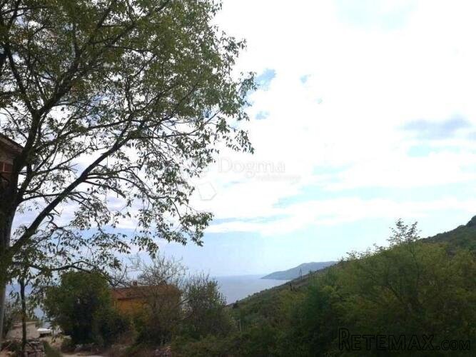 RABAC,okolica, ruševina sa otvorenim pogledom na more