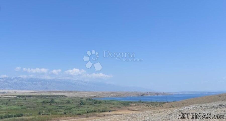 Veliko zemljište Povljana s pogledom na more - 2