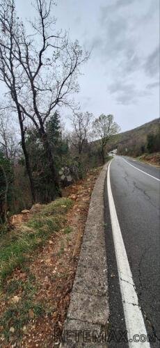 Mošćenička Draga poljoprivredno zemljište s pogledom na more - 3