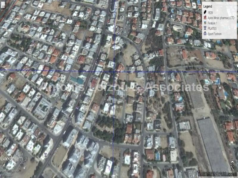 1097m2 Residential Plot in Engomi..