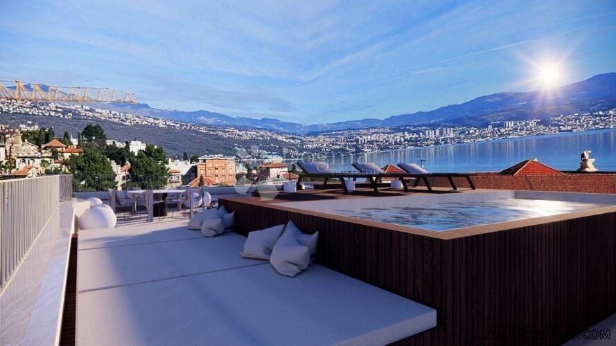Luksuzni penthouse u srcu Opatije – bazen na krovu i očarava