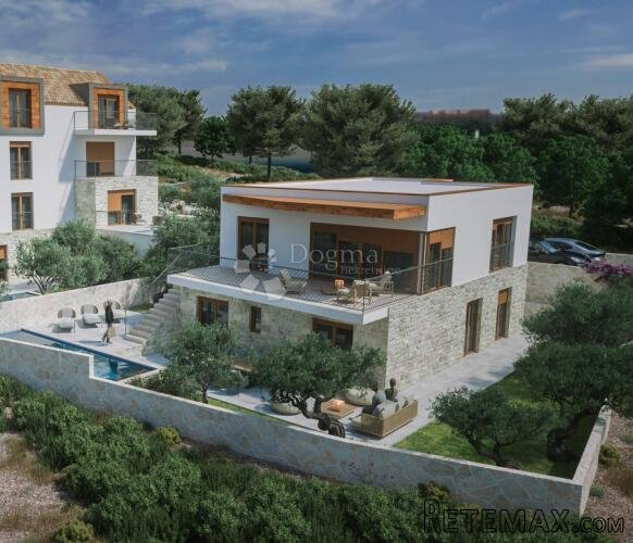 STIVAŠNICA - MEDITERANSKA VILLA S BAZENOM I POGLEDOM NA MORE