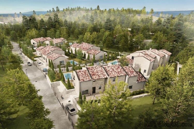 BARBAN - Građevinsko zemljište s projektom (duplex), 15 m.. - 2