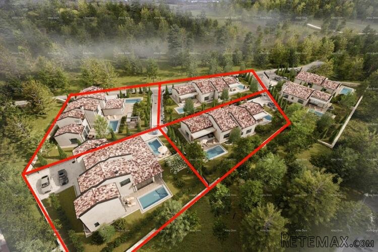 BARBAN - Građevinsko zemljište s projektom (duplex), 15 m.. - 4